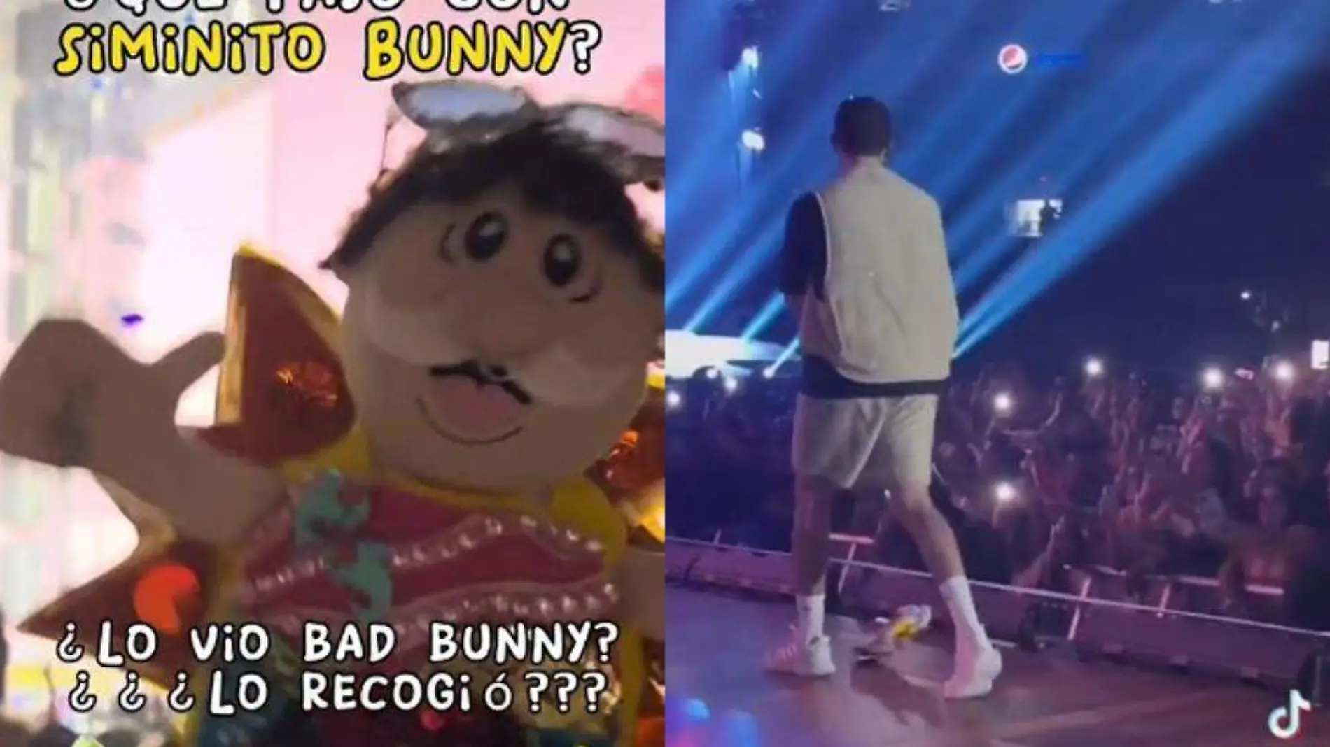 Bad Bunny ignora peluche de Dr Simi